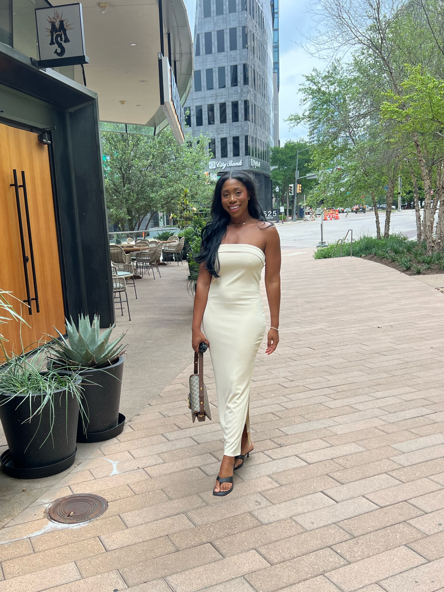 This Amazon dress is so perfect for spring and summer outfits!! I wore it for date night but it can also be dressed up for a wedding in a different color! It comes in a ton of options 

#LTKStyleTip #LTKWedding #LTKFindsUnder50