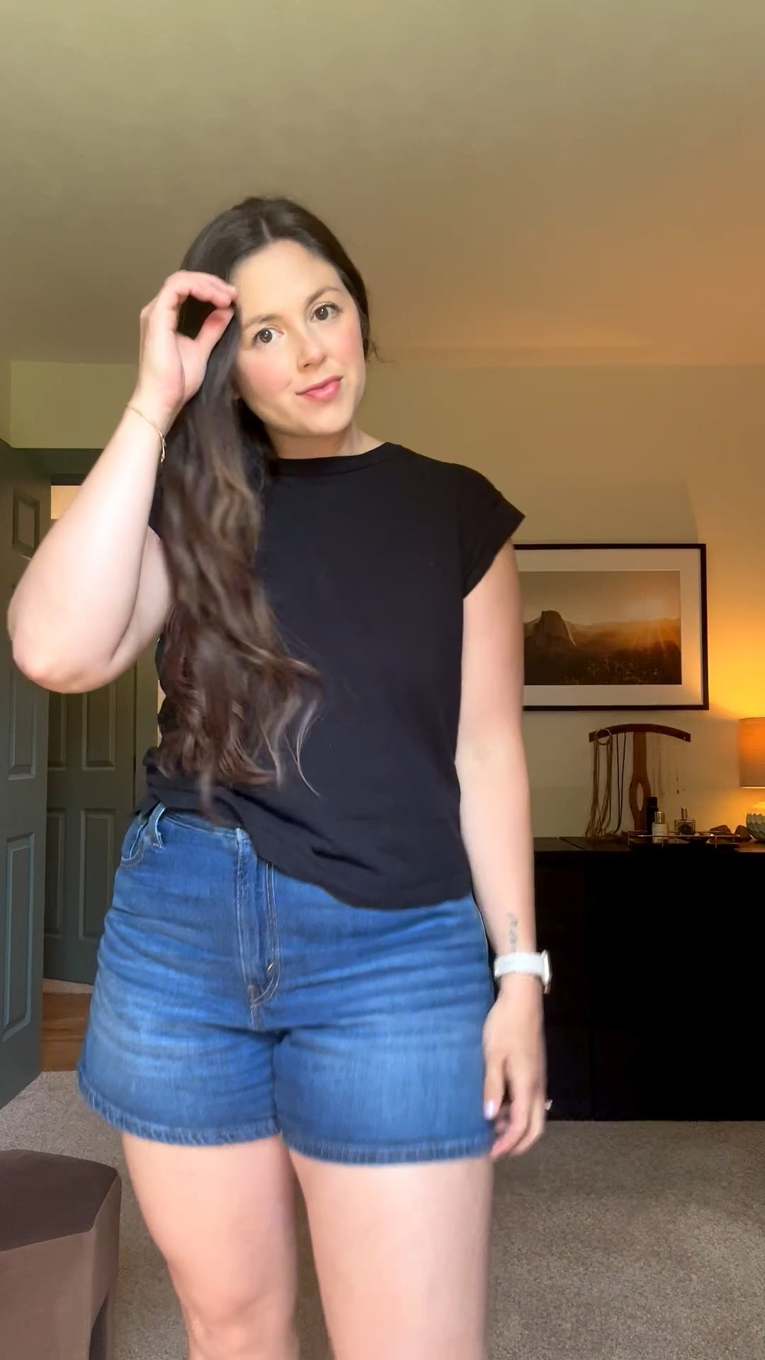 My new favorite mom shorts for this season! They’re adjustable in the waist, light and airy for spring, and simple to throw on for an easy look. Who’s joining in for a 90s butter mom summer?!

#LTKMidsize #LTKMothersDay #LTKmomlife