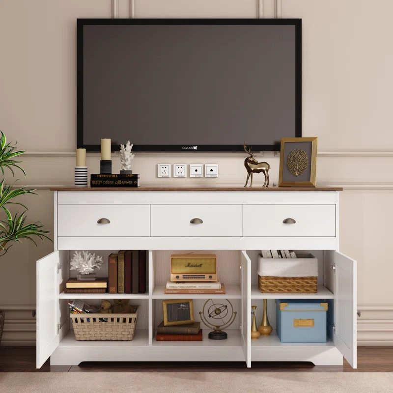 Jenna 53.5" Wide 3 Drawer Sideboard | Wayfair North America