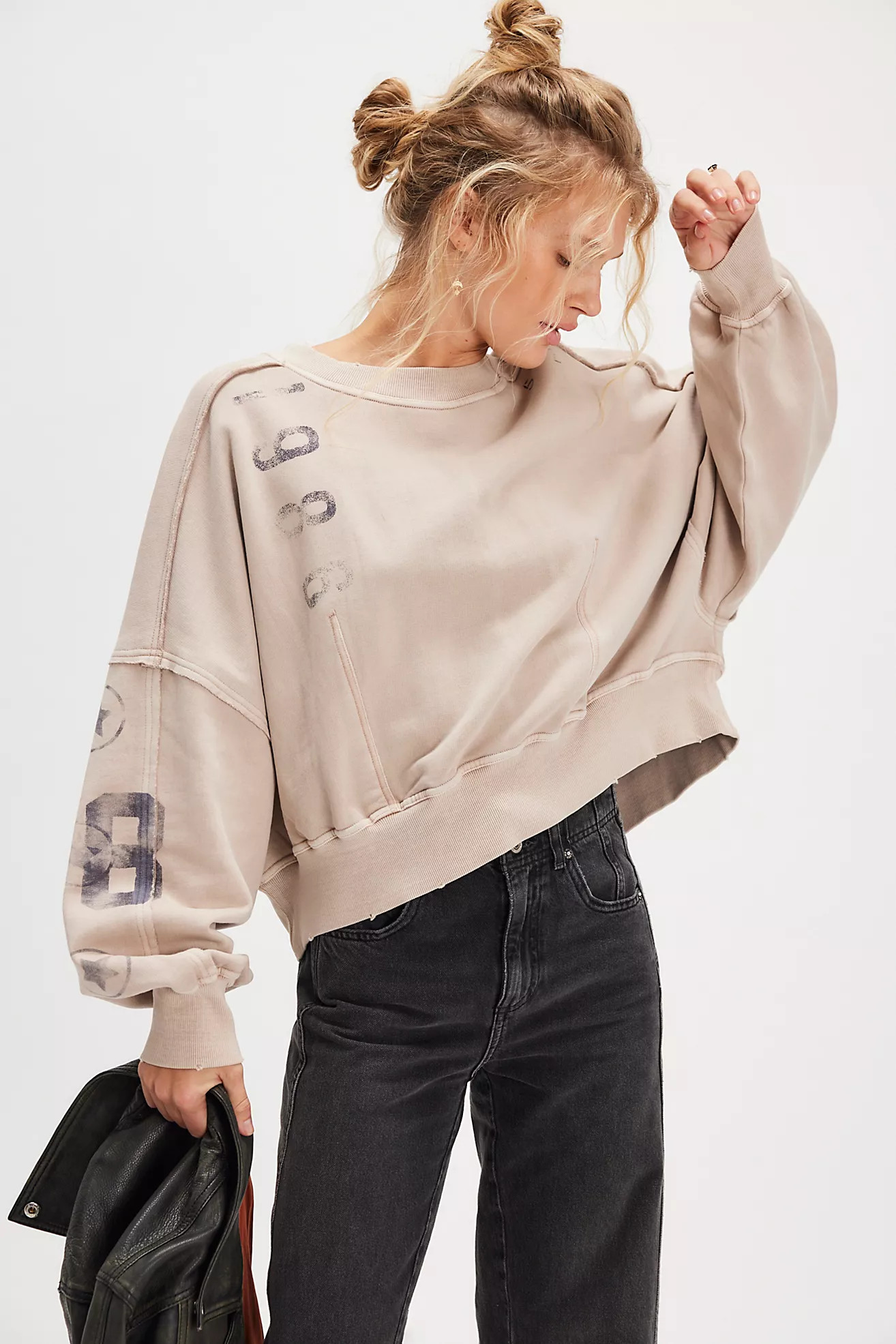 Gaia Sweatshirt | Free People (Global - UK&FR Excluded)