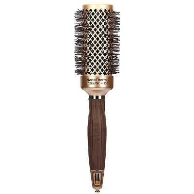Olivia Garden NanoThermic Ceramic + Ion Round Thermal Hair Brush - NT54 - 2 1/8" inch | Target
