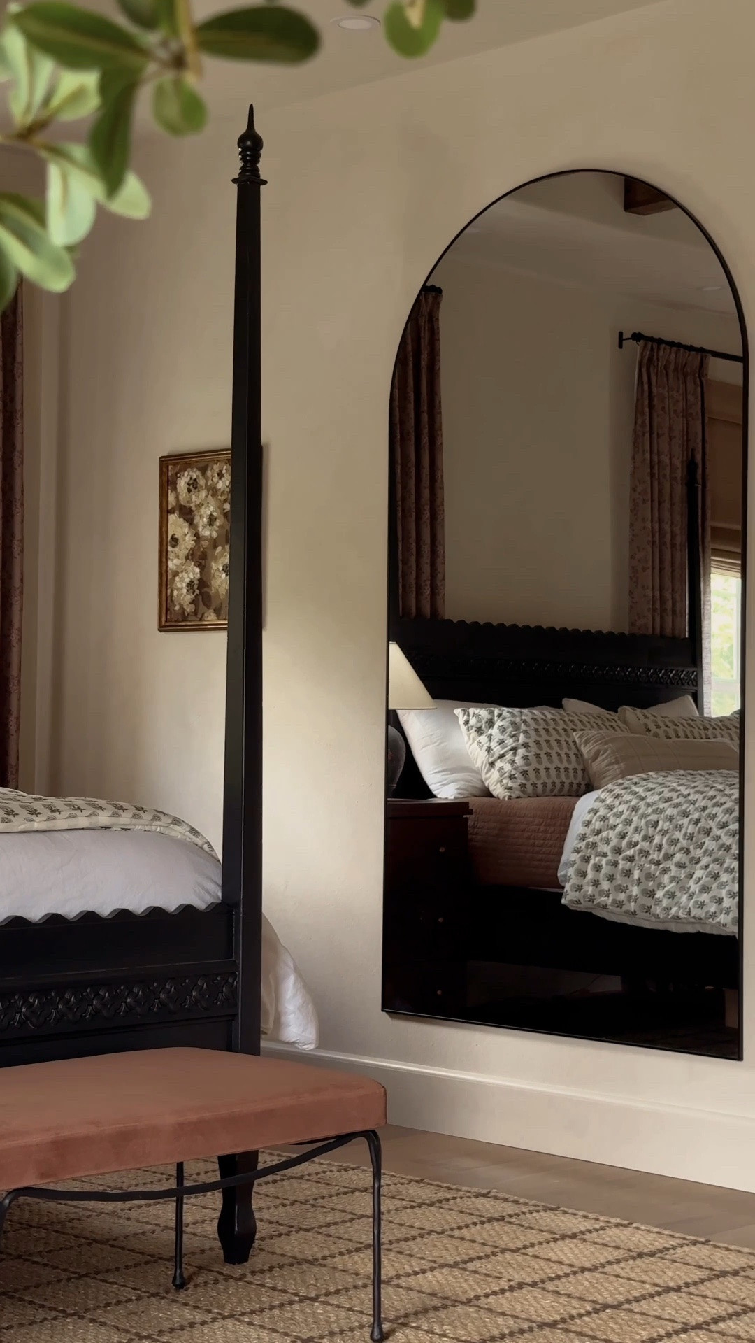 When in doubt, go bigger on the mirror! This XL 44x82” arched mirror makes the room feel bigger, is an incredible value and it’s currently on sale.

#LTKHome #LTKSaleAlert