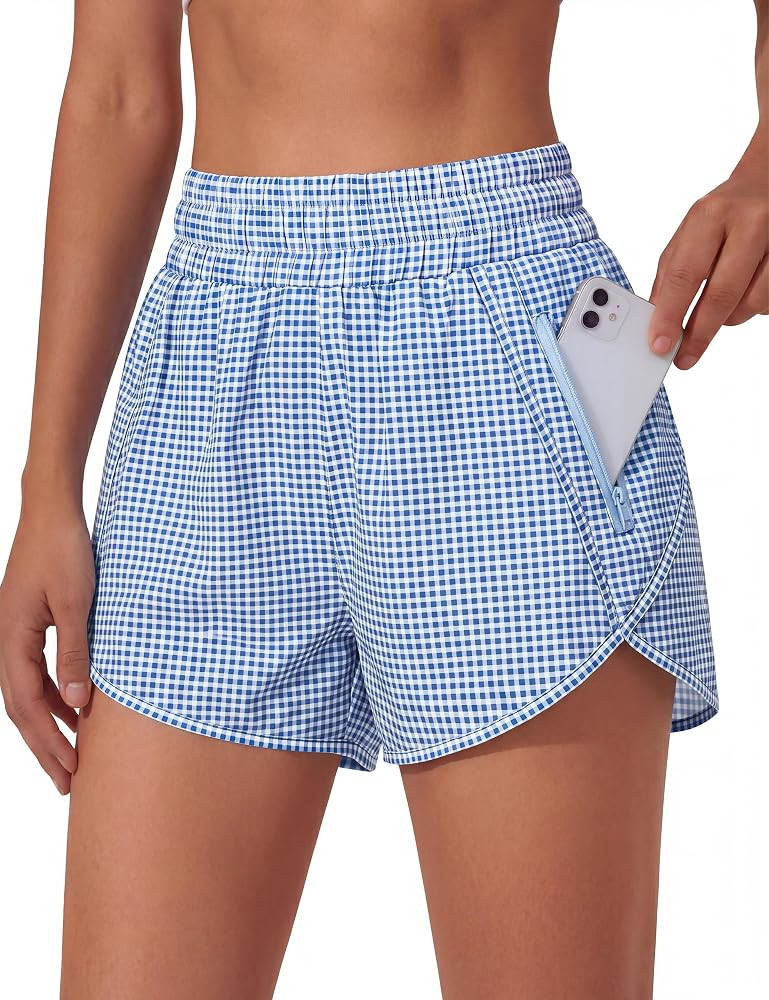 BMJL 2.5" Running Shorts for Women High Waisted Quick Dry Short with Pocket | Amazon (US)