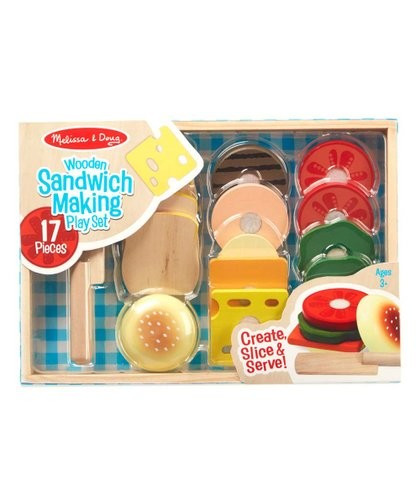 Sandwich-Making Wooden Toy Set | Zulily