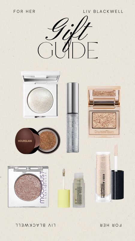 GIFT GUIDE - for her 
Sparkly eyeshadow must haves for your party make up looks 

Make up by Mario, Charlotte tilbury, urban decay, hourglass, Mac cosmetics, made by Mitchell 
Cyber week, Black Friday 

#LTKCyberweek #LTKGiftGuide #LTKbeauty
