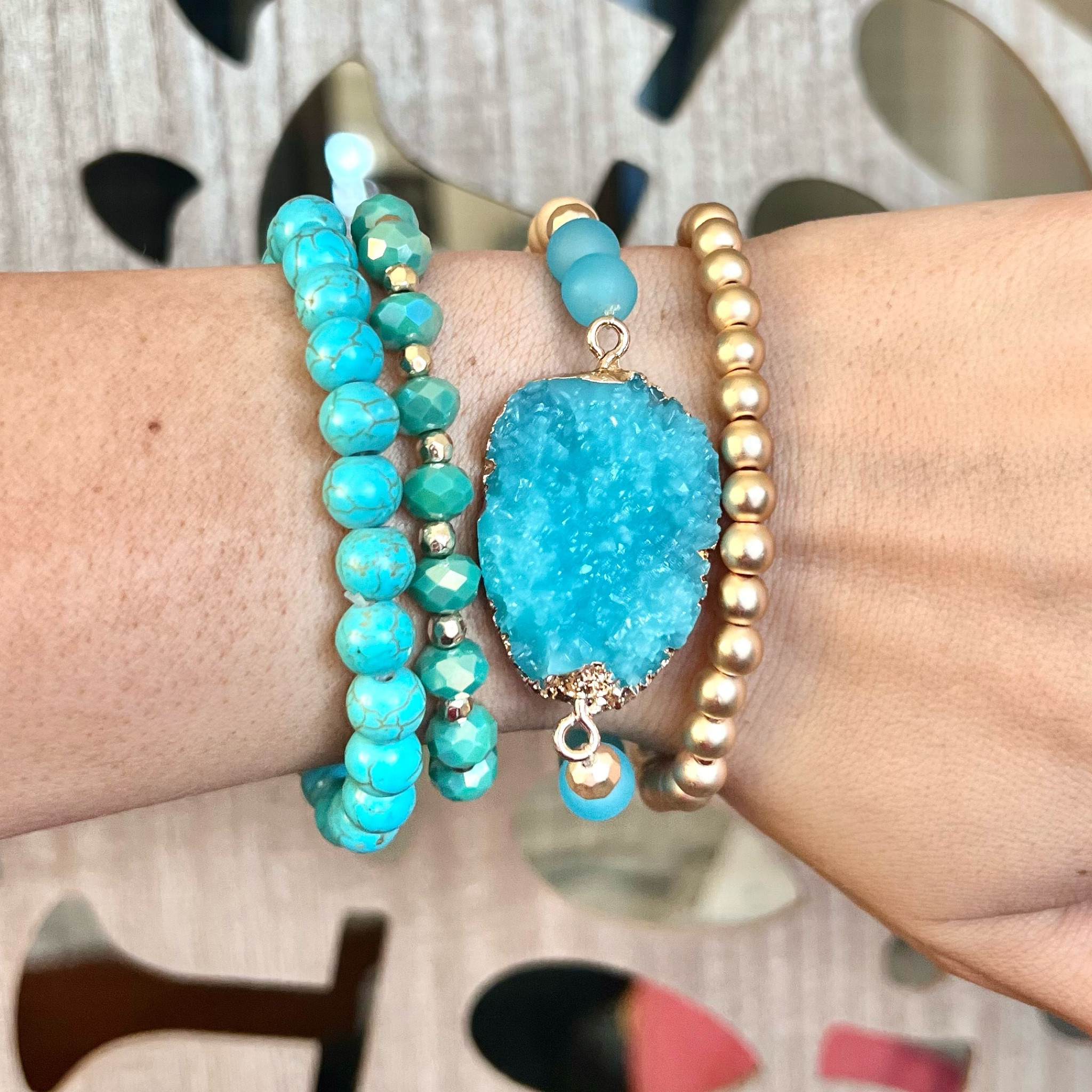 Walmart Turquoise & Gold Bracelet Set 

#walmart #walmartfinds #walmartfind #founditatwalmart #walmart style #walmartfashion #walmartoutfit #walmartlook  #costumejewelry #jewelry #gold #silver #goldjewelry #goldjewelryideas #jewelrytrends #jewelryaddict #jewelrylover #jewelryforwomen #silverjewelry #necklace #bracelet #rings #earrings #accessories #trendyjewelry #goldnecklace #silvernecklace #goldbracelet #silverbracelet #goldearrings #silverearrings #goldrings #silverrings #goldaccessories #silveraccessories #pearl #pearls #affordablejewelry #budgetjewelry #layered #layering #layeringjewelry #beads #beaded #dainty #daintyjewelry #stacking #stackable #stackablejewelry #layerednecklaces #stackablebracelets #stackablerings #boho #bohostyle #bohojewelry #bohobracelets #bohonecklaces #statementjewelry #statementearrings #under50 #under100 #jewelryunder50 #jewelryunder100  #summer #sunmerstyle #summeroutfit #summeroutfitidea #summeroutfitinspo #summeroutfitinspiration #summerlook #summerpick #summerfashion #travel #vacation #vacay #tropical #resort #outfit #inspiration Travel outfit, vacation outfit, travel ootd, vacation ootd, resort outfit, resort ootd, travel style, vacation style, resort style, vacay style, travel fashion, vacay fashion, vacation fashion, resort fashion, travel outfit idea, travel outfit ideas, vacation outfit idea, vacation outfit ideas, resort outfit idea, resort outfit ideas, vacay outfit idea, vacay outfit ideas 

#LTKunder50 #LTKtravel #LTKstyletip