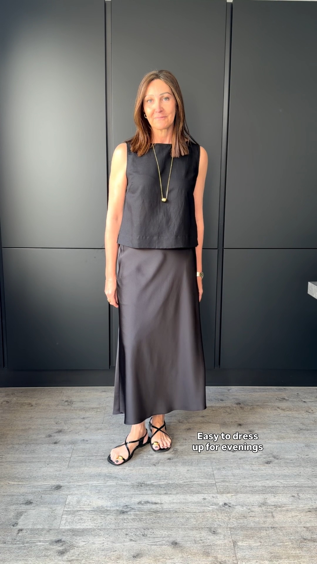 Finally, a satin skirt which is really flattering!
This one is different - it’s cut to fit and flatter - there’s no cling and it comes with its own cotton underskirt to eliminate lumps and bumps.
 The fabric has a beautiful sheen to it - nothing too shiny and it can be effortlessly styled for summer.
Let me know your favourite look x

#LTKsummer #LTKstyletip #LTKover50style