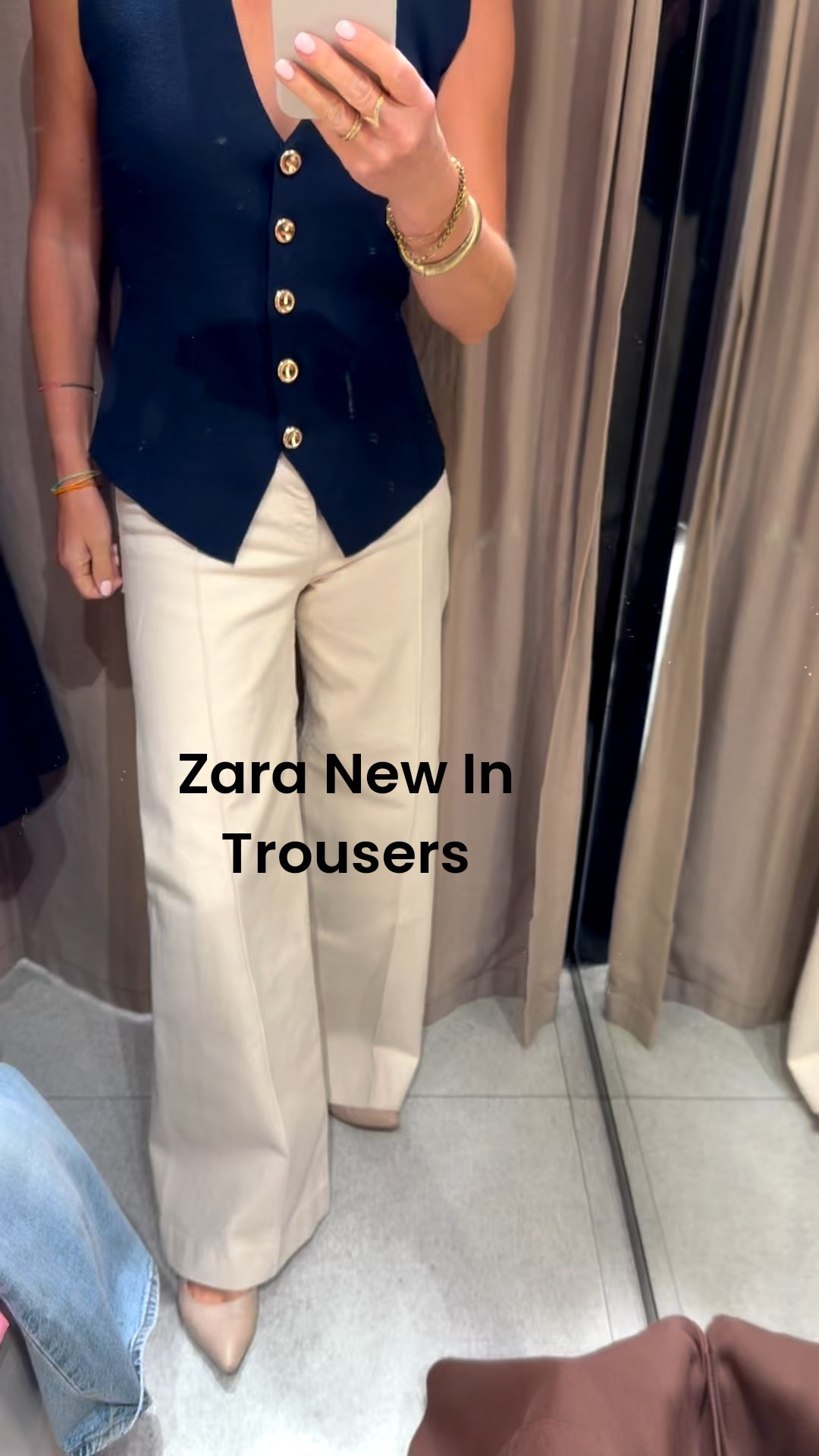 New in wide leg jeans / also in several other colours 
Wearing 34 in these 
Smart jeans you could also wear to work. 

The waistcoat is knitted and a size small. Also comes in brown. Great work option. 

The elastic waist wide leg trousers are an xs but too big so would be good for 8/10. Lovely colour combo with the lemon vest. Perfect for travel and they are part of a co-ord. 

Summer outfits 
Airport outfit 
Summer workwear 
Casual summer trousers 

#LTKsummer #LTKeurope #LTKuk