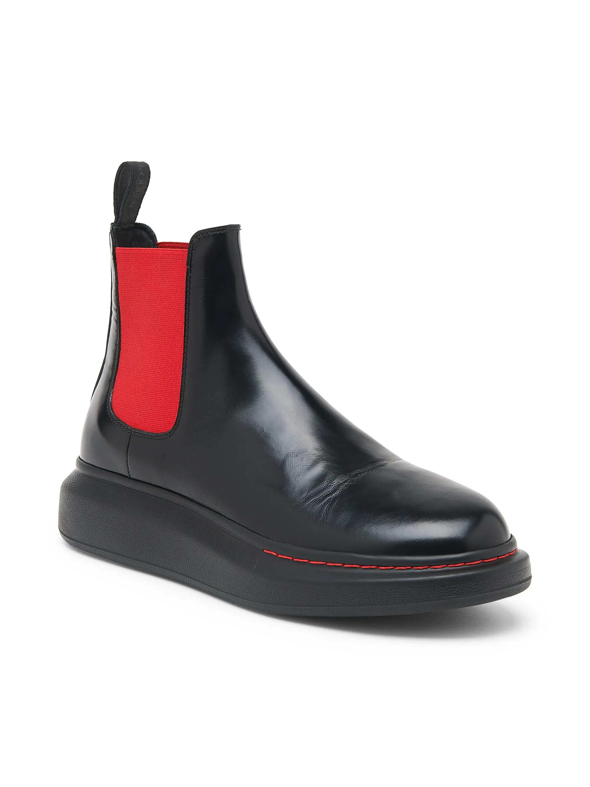 Platform Leather Chelsea Boots | Saks Fifth Avenue