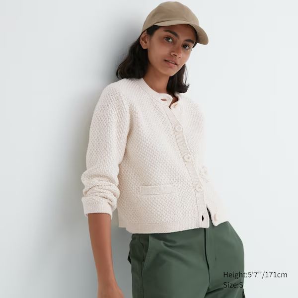 Knitted Short Cardigan | UNIQLO (US)