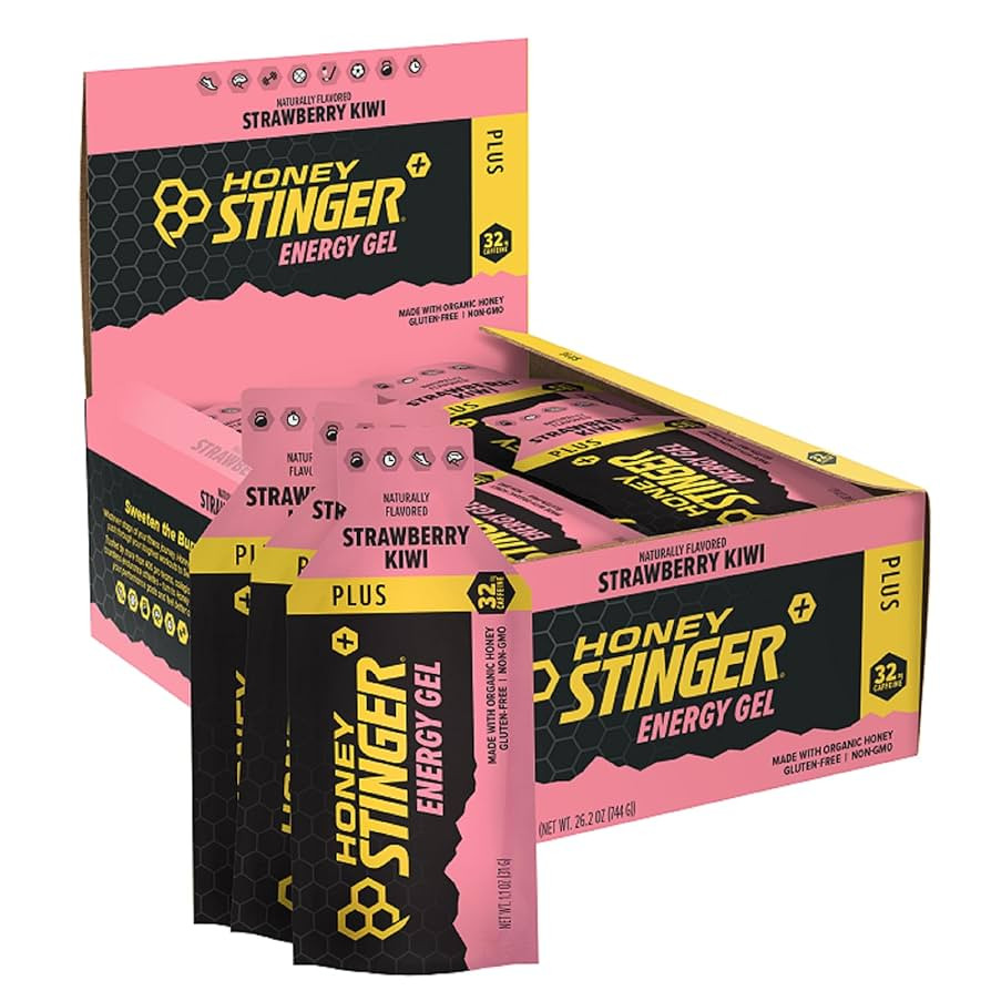 Honey Stinger Strawberry Kiwi Energy Gel, Caffeinated & Gluten Free with Organic Honey, for Exerc... | Amazon (US)