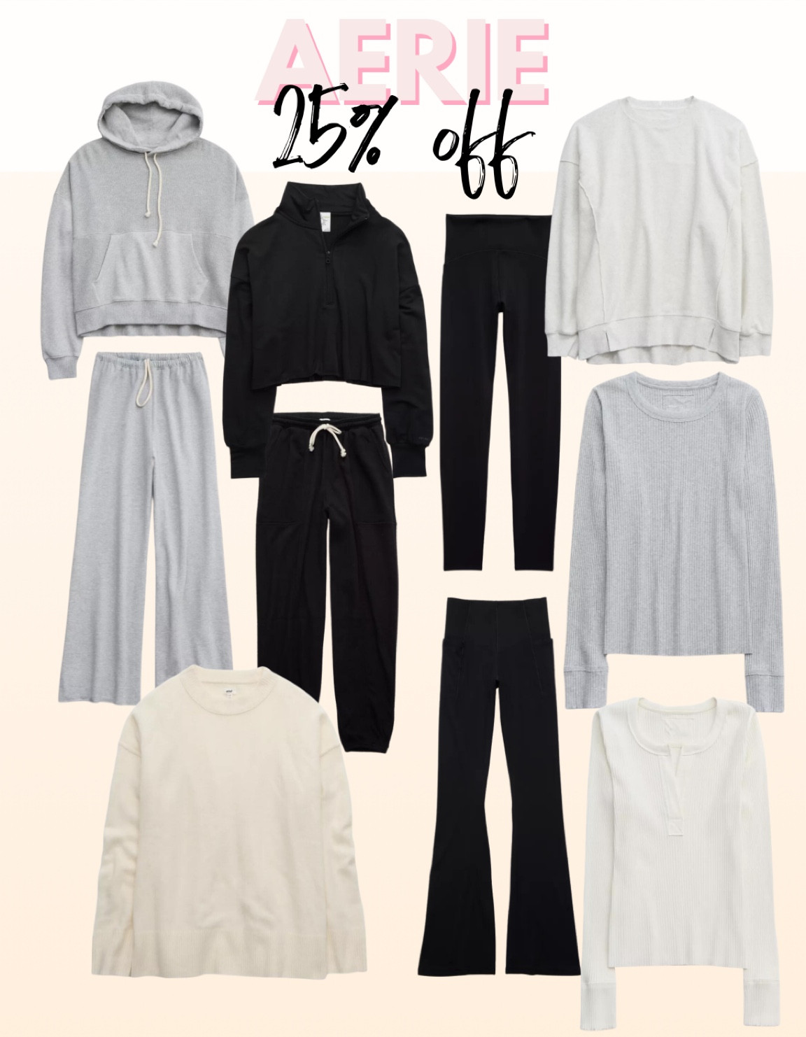 Aerie Sale
Loungewear, joggers, pullovers and so much cozy picks for fall outfits 

#LTKSeasonal #LTKstyletip #LTKSale