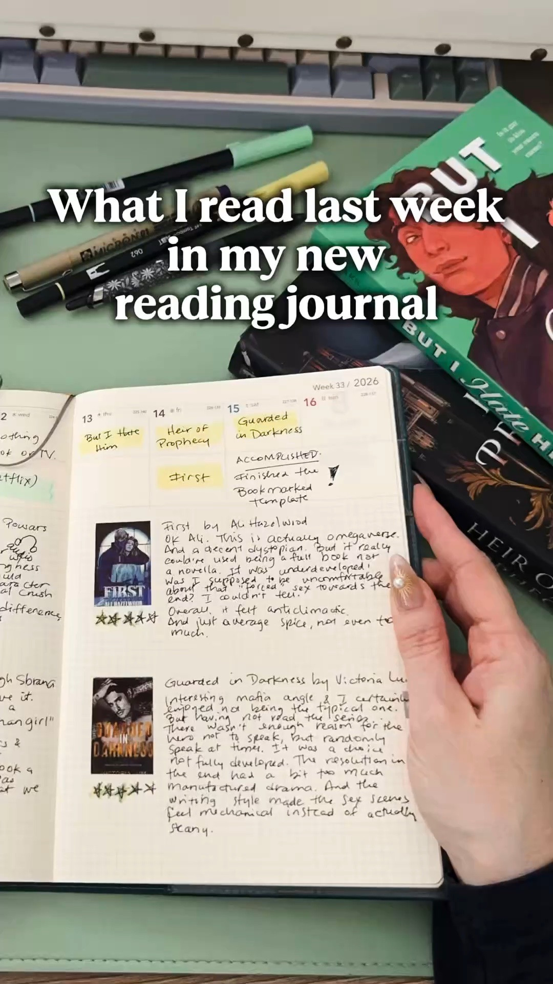 Try a reading journal that is simple and easier to keep up with than the fancy spreads. Not a sticker or washi in sight!

#LTKselfcare #LTKdayinmylife #LTKOver40
