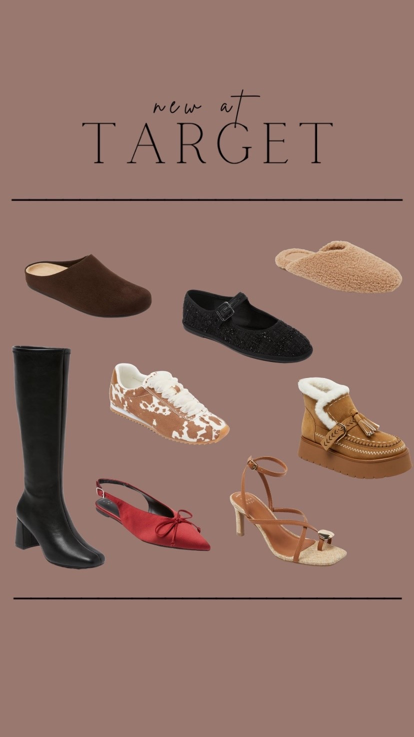 New at Target 



Affordable fashion. Budget style. Shoes  

#LTKFindsUnder100 #LTKSeasonal #LTKShoeCrush