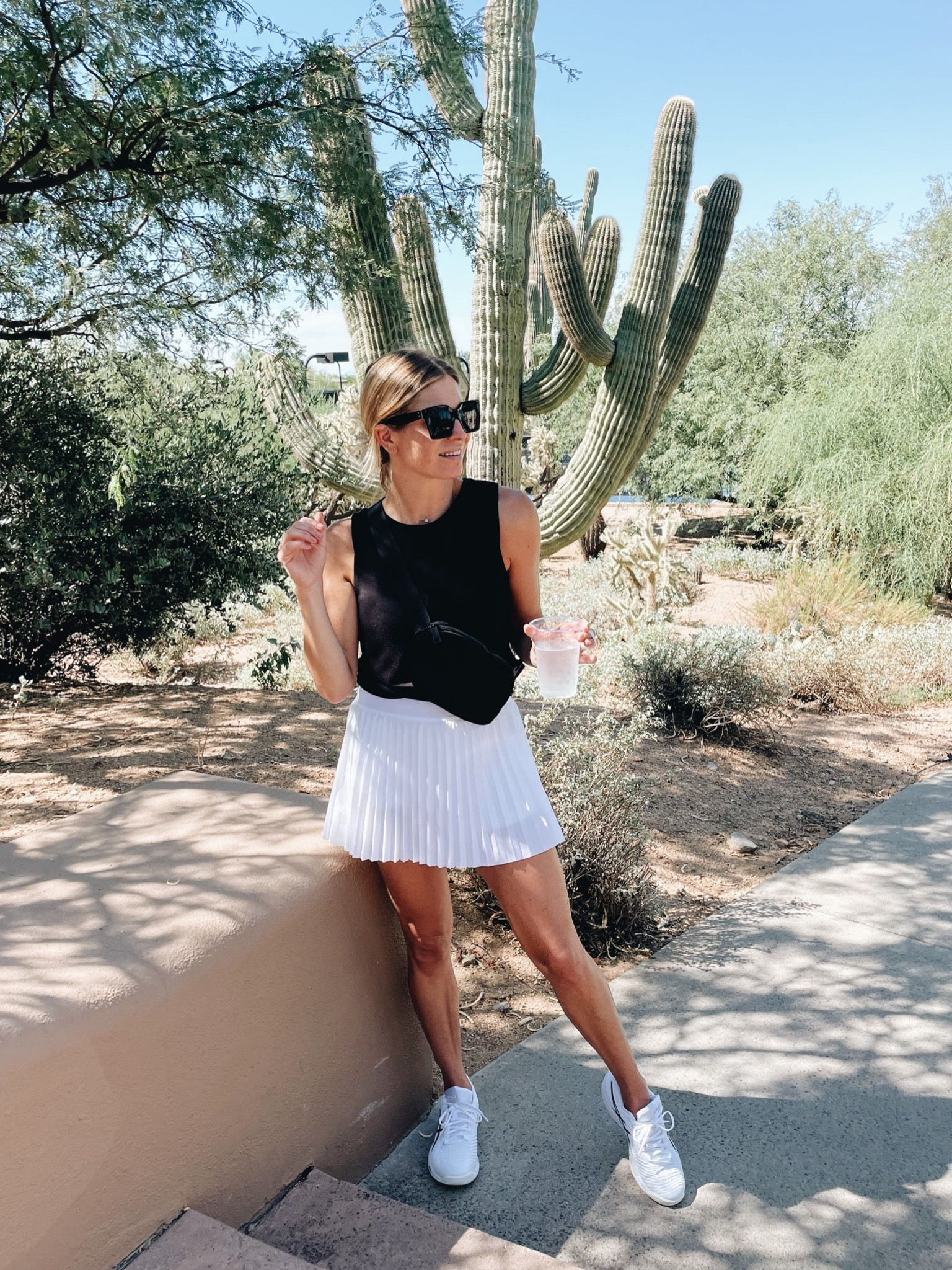 Alo sale extended! 30% off my tennis skirt and black tank

#LTKHoliday #LTKfitness #LTKCyberWeek
