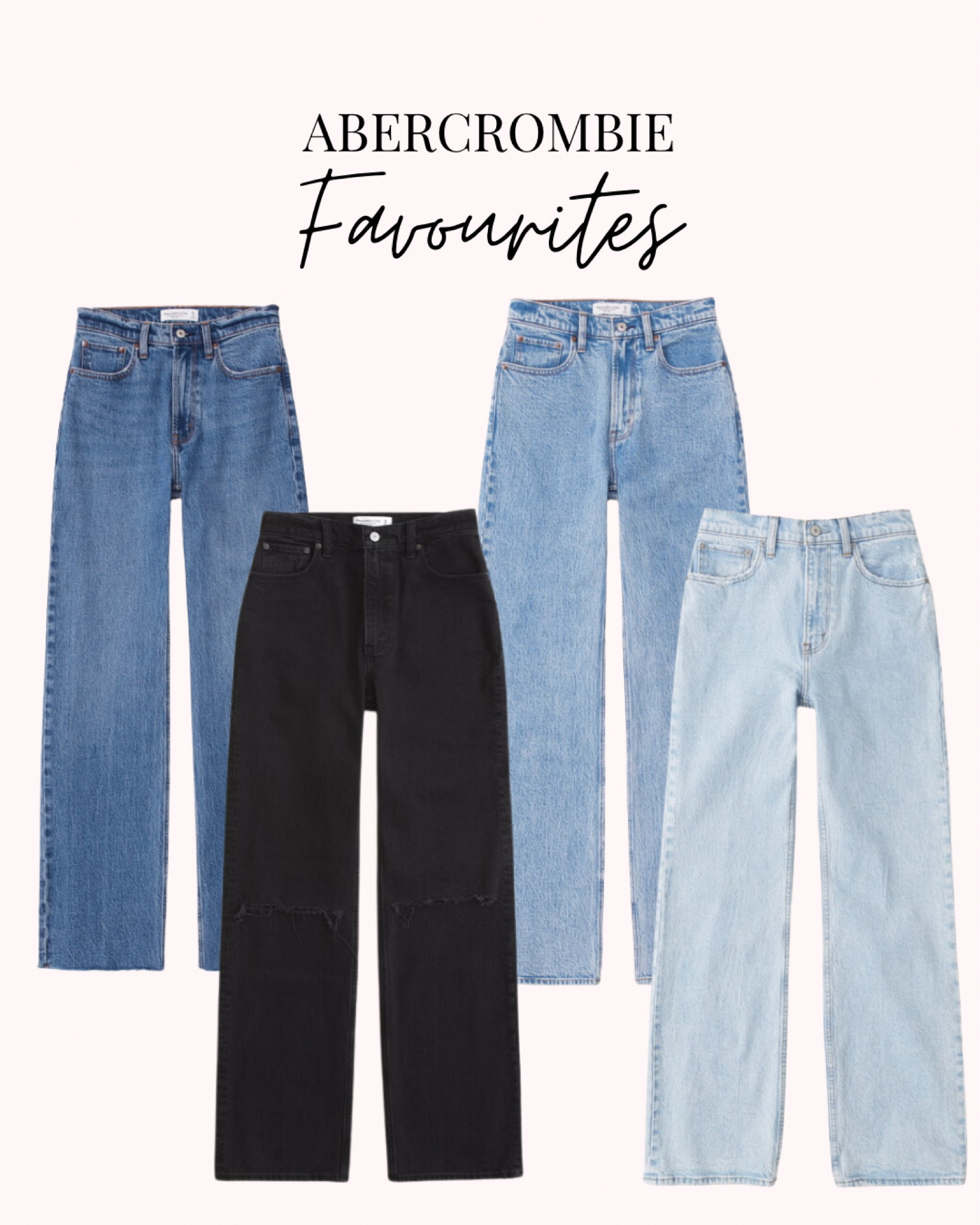 Stock up on Abercrombie jeans during the Abercrombie spring sale! 

#LTKSeasonal #LTKSpringSale #LTKstyletip