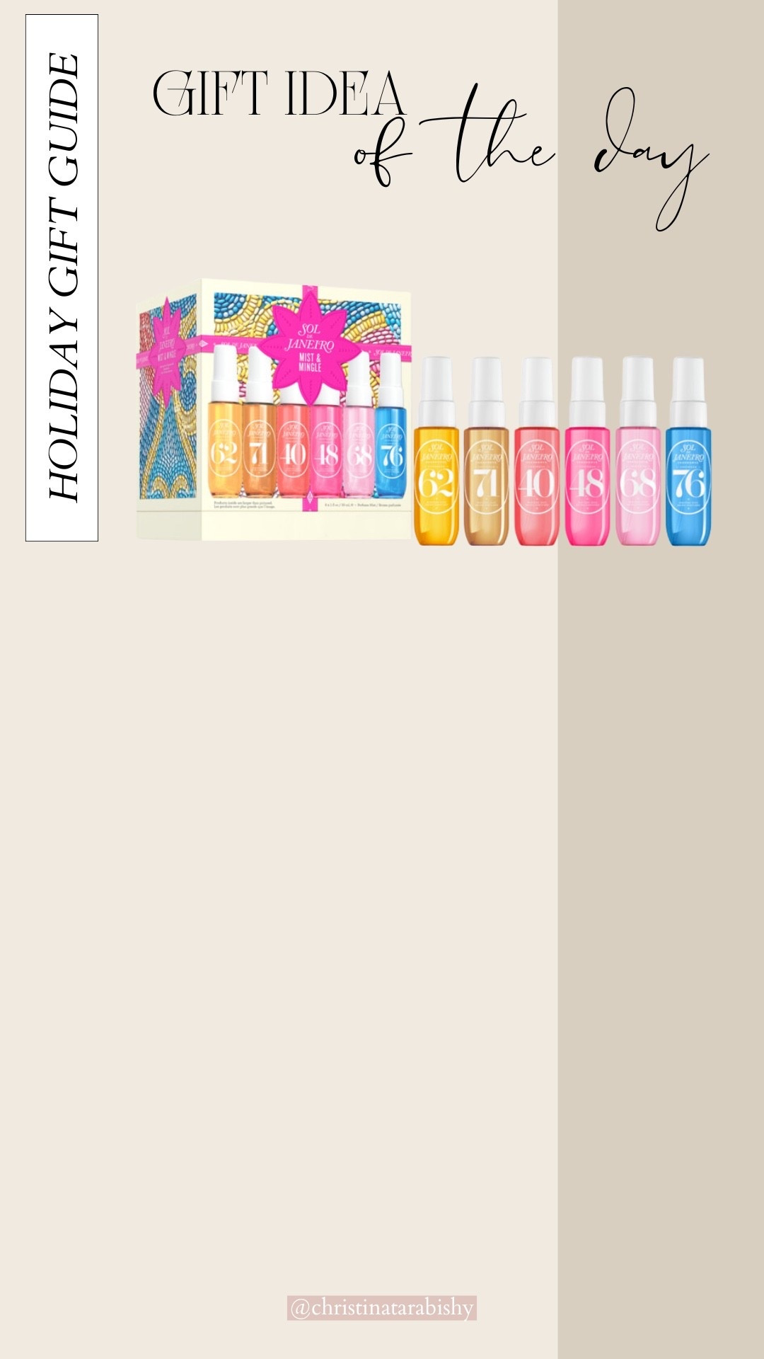 Holiday Gift Guide: Gift Idea of the Day 

#LTKBeauty #LTKHoliday #LTKSaleAlert