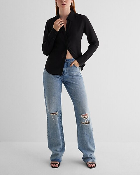 Slim Portofino Shirt | Express