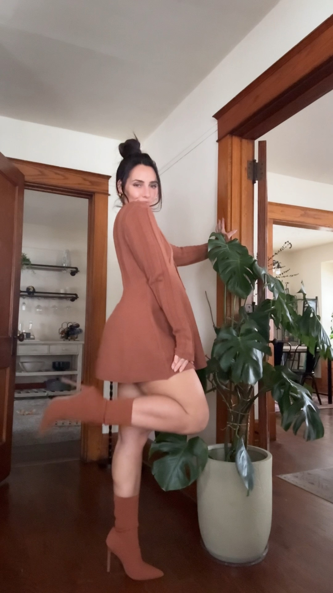 So warm and so cute! 

#shein #dress  #sweaterdress 

#LTKootd