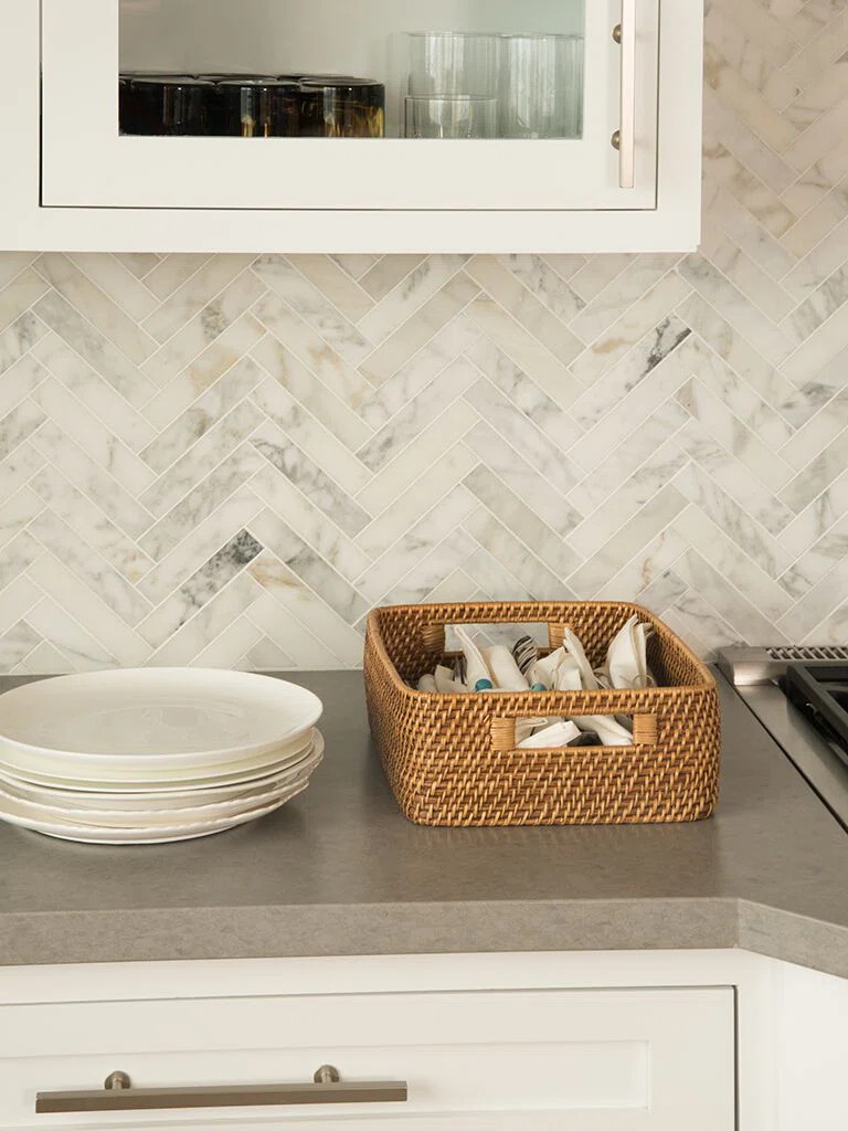 Bavan Rattan Basket With Handles 1 | AllModern