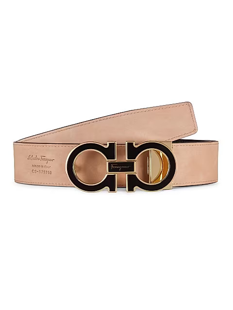 Adjustable & Reversible Suede Belt | Saks Fifth Avenue