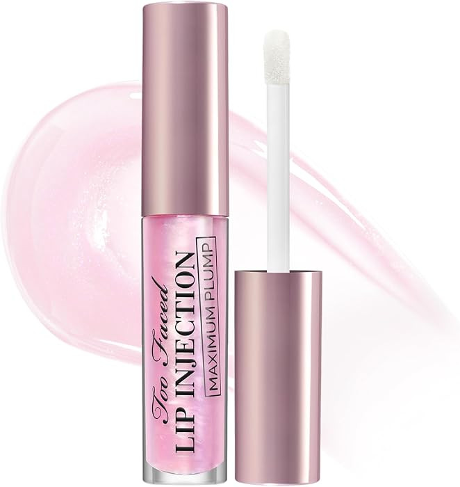 Too Faced Lip Injection Maximum Plump Extra Strength Lip Plumper Gloss | Hydrating, Volumizing, +... | Amazon (US)