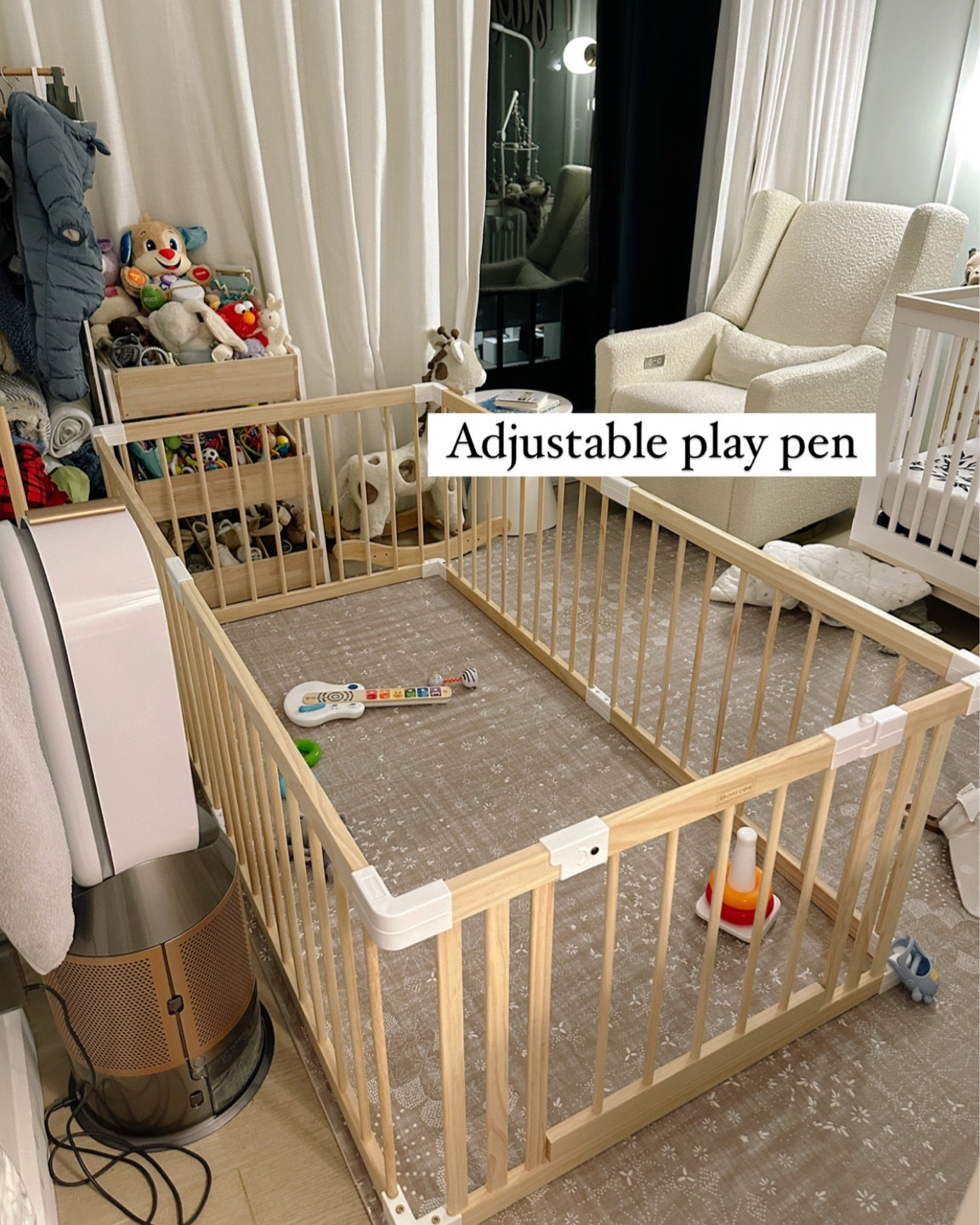 Adjustable play pen for baby 

#LTKbaby #LTKhome