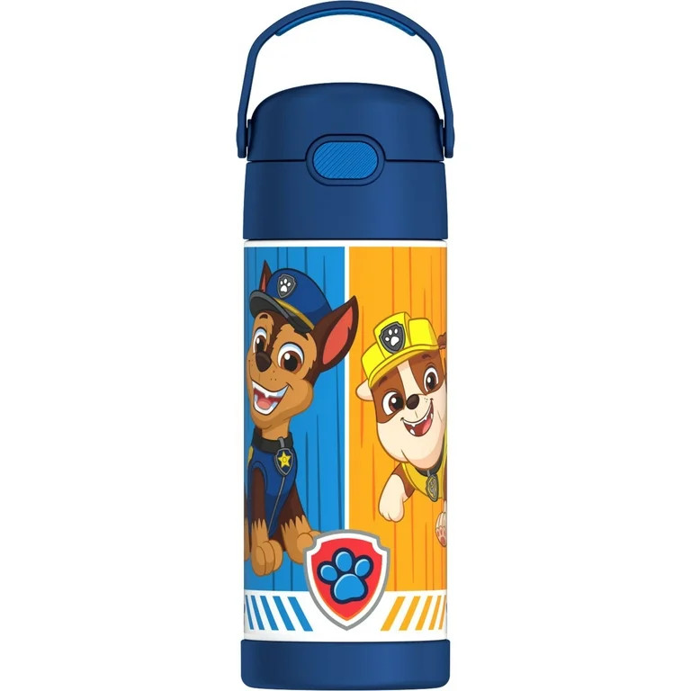 Thermos Kids Stainless Steel Funtainer Water Bottle with Straw, Dishwasher Safe, Leak Proof, Paw ... | Walmart (US)