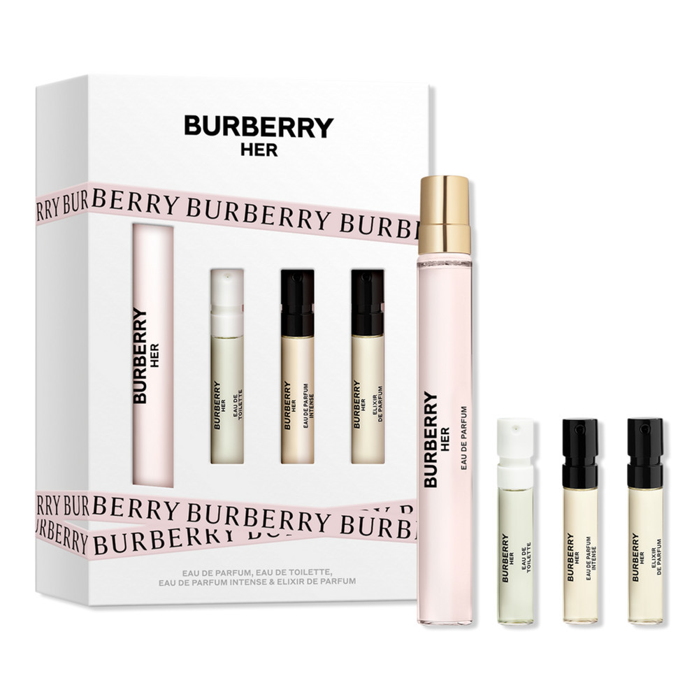 Burberry Her Discovery 4 Piece Travel Spray Gift Set | Ulta