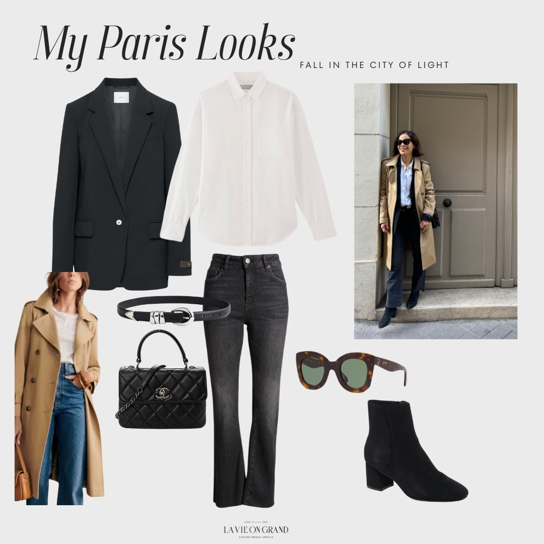 Paris street style 
Aritzia blazer- sized down to size 2, very oversized.
Frame Denim- fits true to size
Sèzane Trench- sized up one 


#LTKSeasonal #LTKOver40 #LTKStyleTip