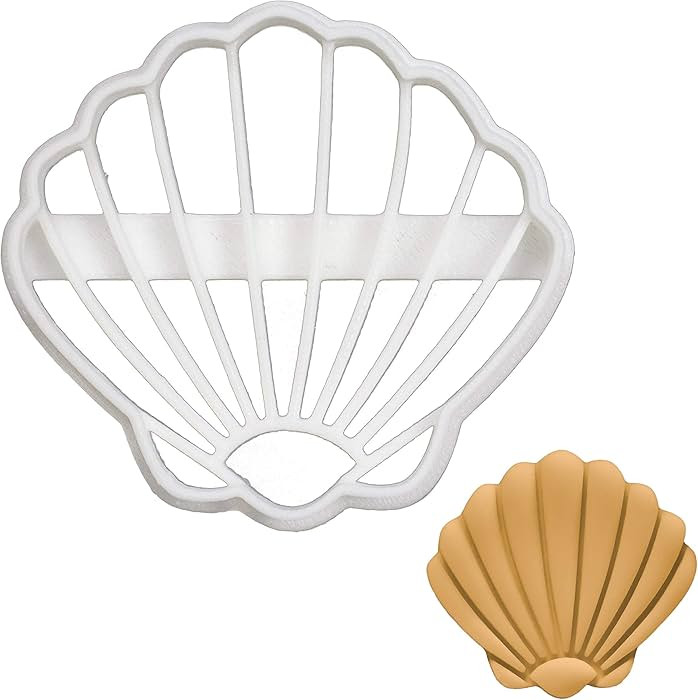 Seashell cookie cutter, 1 piece - Bakerlogy | Amazon (US)