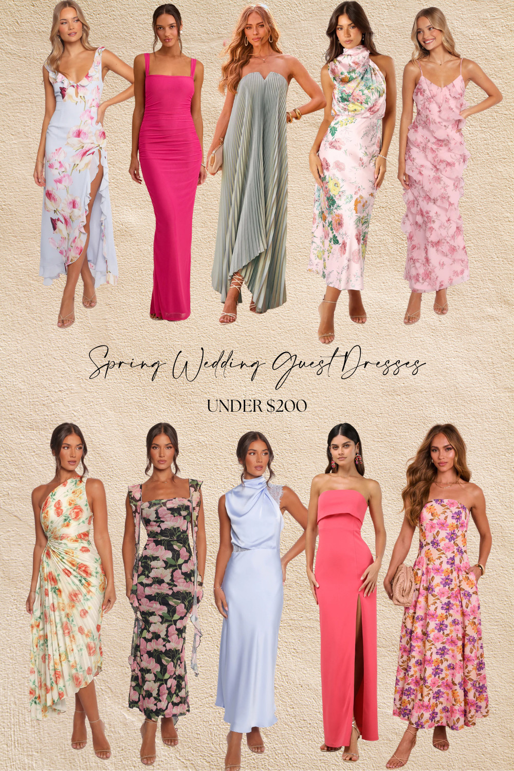 Spring wedding guest dress inspo 🌸✨
Soft colors, flattering fits, and elevated details. 

 #LTKSeasonal #LTKWedding