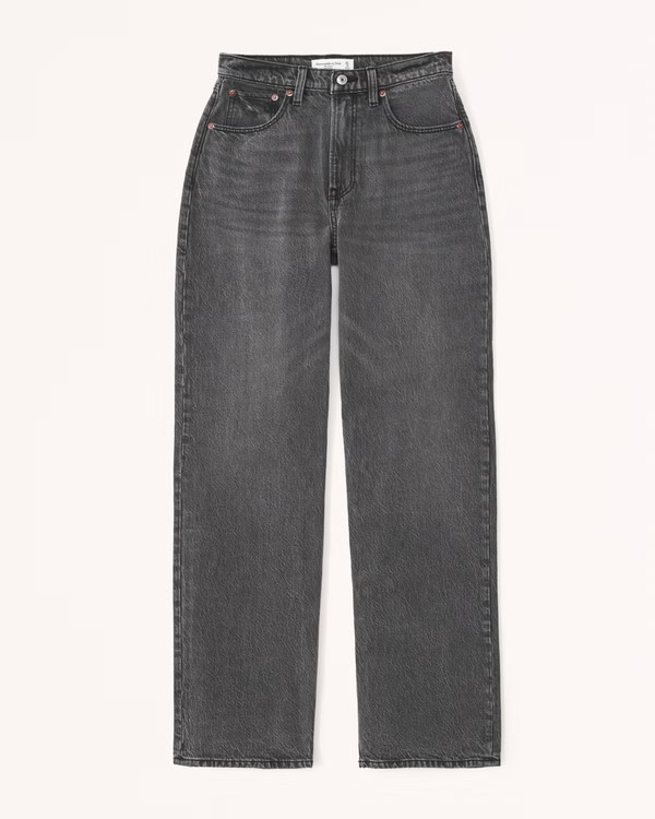 High Rise Loose Jean | Abercrombie & Fitch (US)