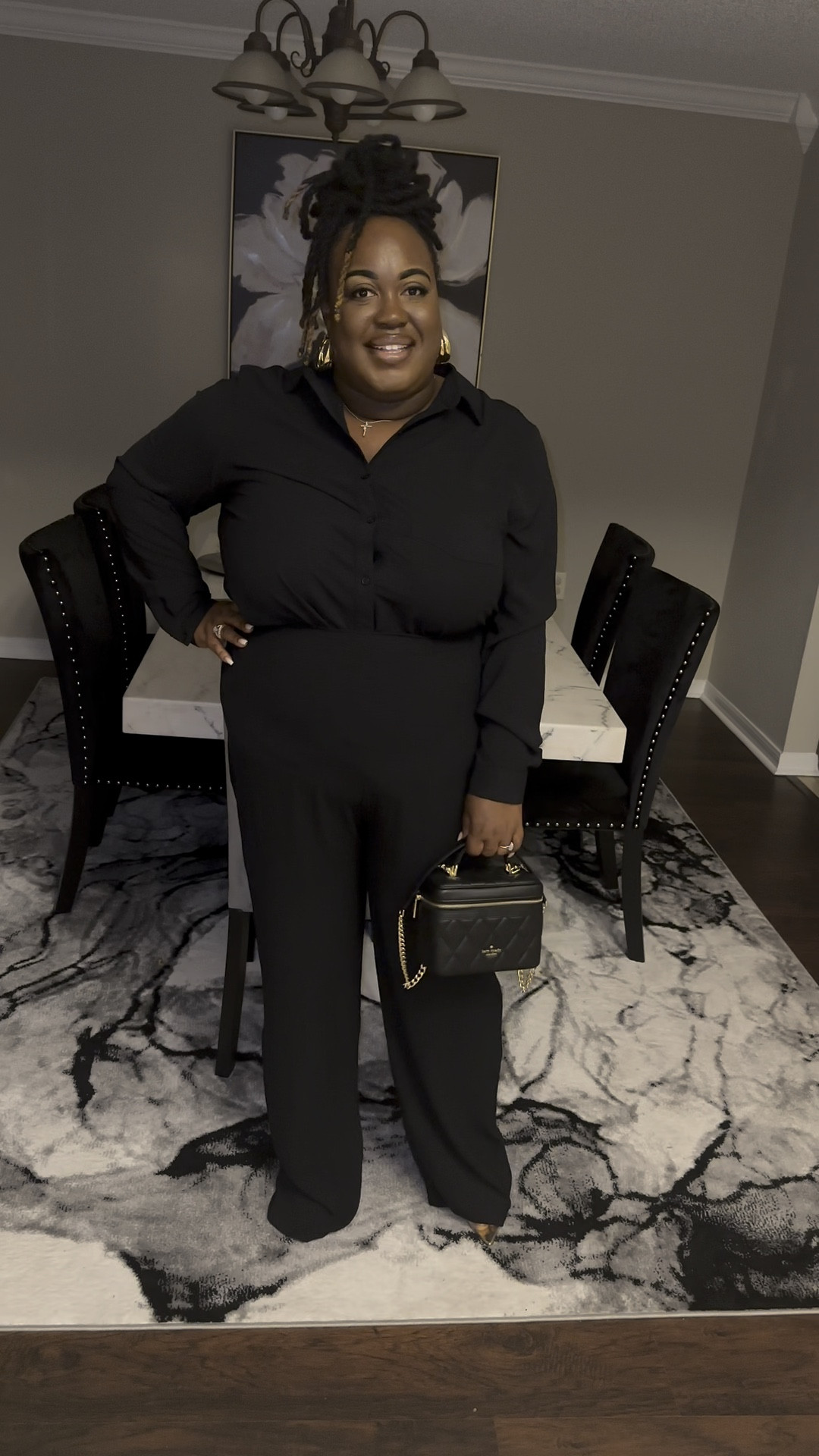 Headed out for the night? Try this sleek, chic, and all black fit.

#LTKitbag #LTKstyletip #LTKplussize