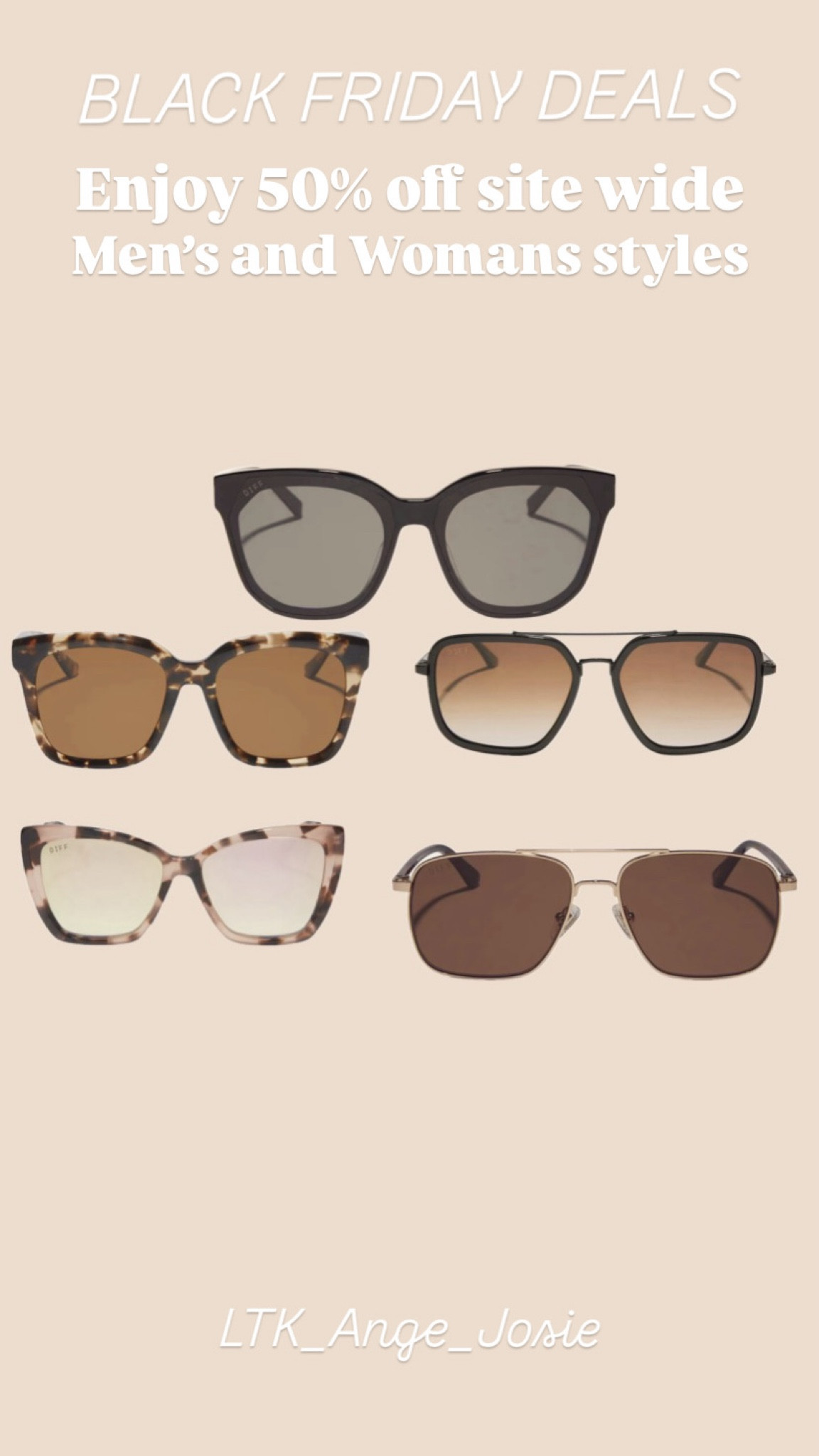 Enjoy 50% off site wide. Both men and woman’s styles. 

#LTKCyberWeek #LTKGiftGuide #LTKHoliday