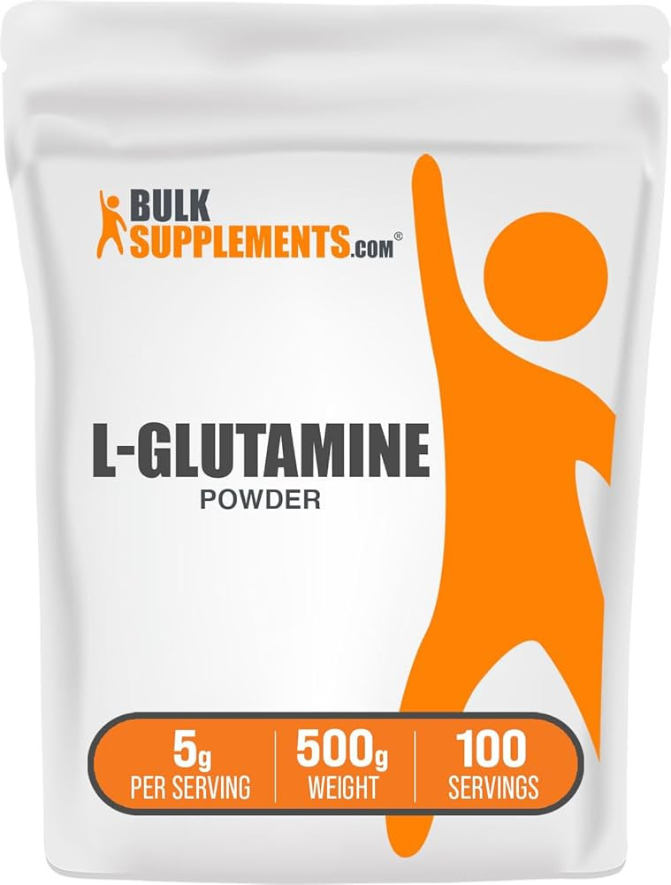 BulkSupplements.com L-Glutamine Powder - Glutamine Supplement, for Recovery & Gut Health - Unflav... | Amazon (US)
