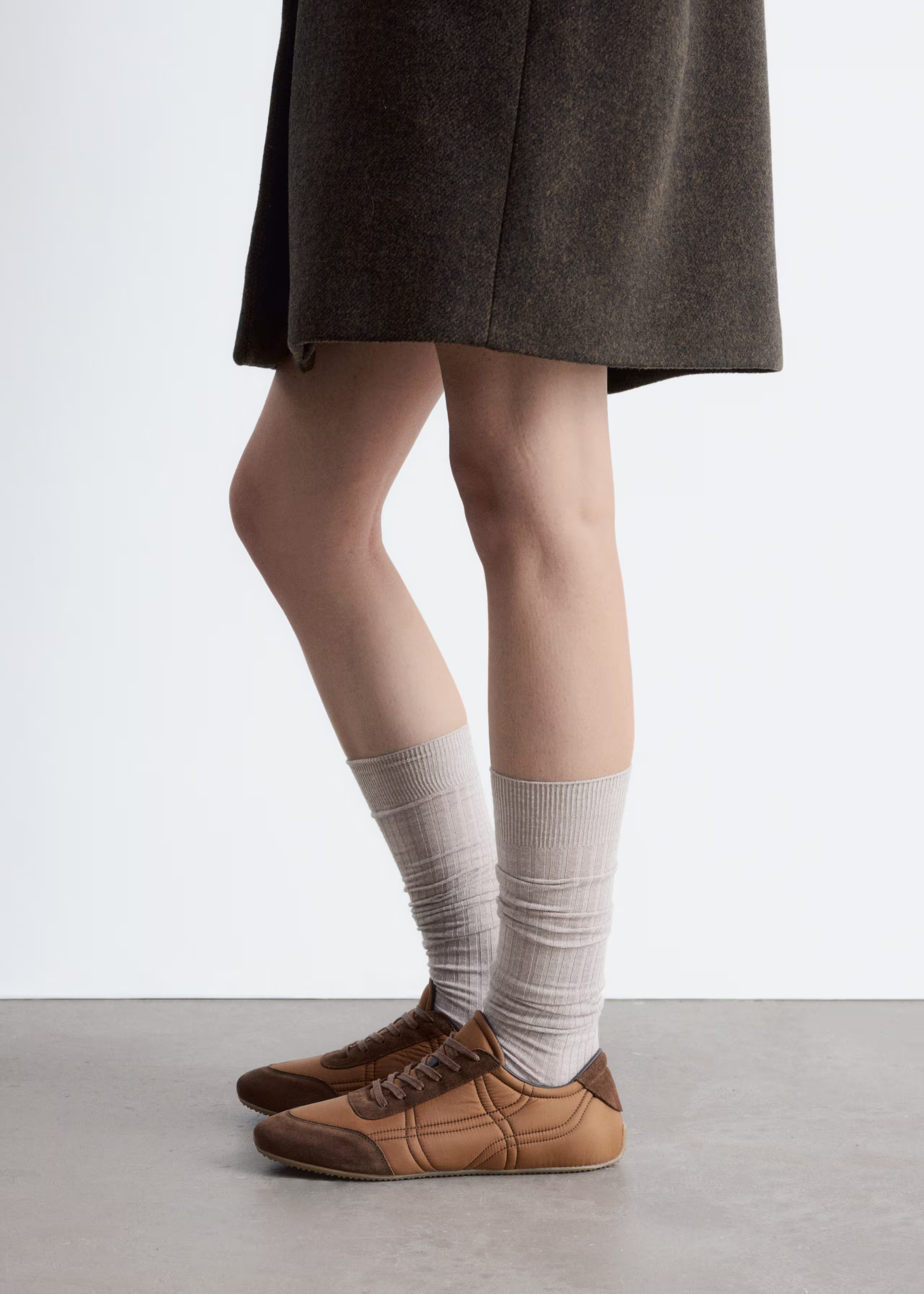 Suede-Detail Trainers | & Other Stories EU