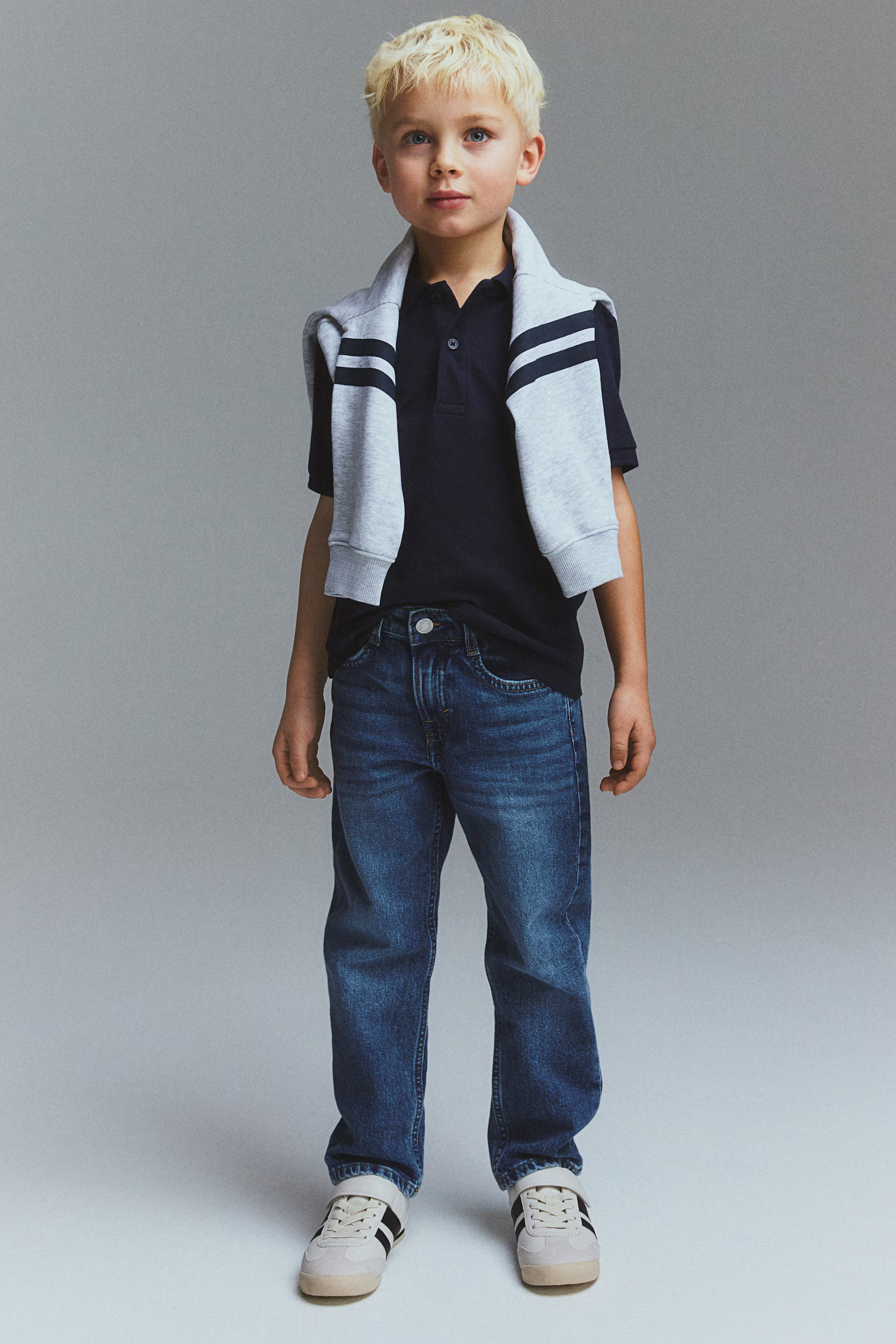 Cotton Pique Polo Shirt | H&M (US + CA)