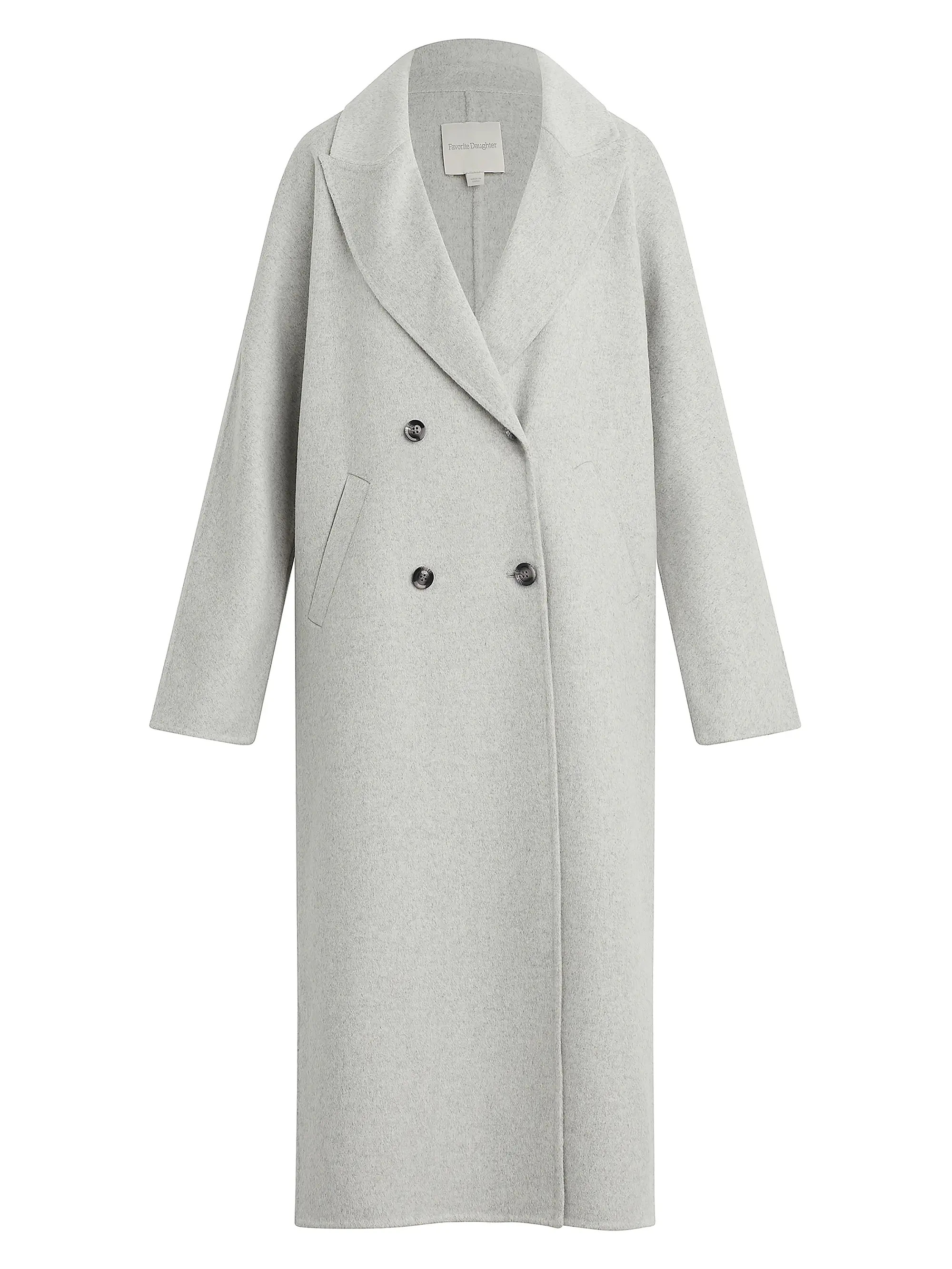 The Luca Wool-Blend Coat | Saks Fifth Avenue