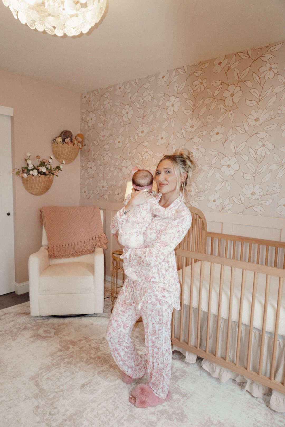 the cutest mommy + me matching pj sets 💓🦢✨🎀 @poshpeanut - I’m in a size small + baby girls in the 0-3 m — they are so incredibly stretchy! 

perfect hospital pjs, baby announcement photo outfit, or perfect for momma and baby to match 🌷🌷🌷

#LTKootd #LTKmomlife #LTKBaby