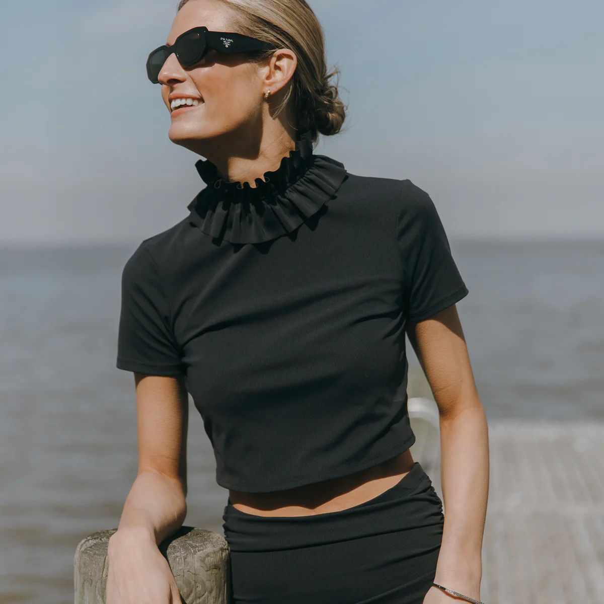 Laura Short-Sleeve Top | Lolima