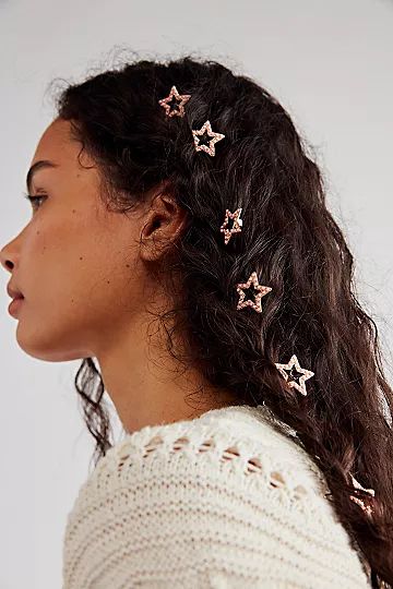 Dash Hair Clips Set of 10 | Free People (Global - UK&FR Excluded)