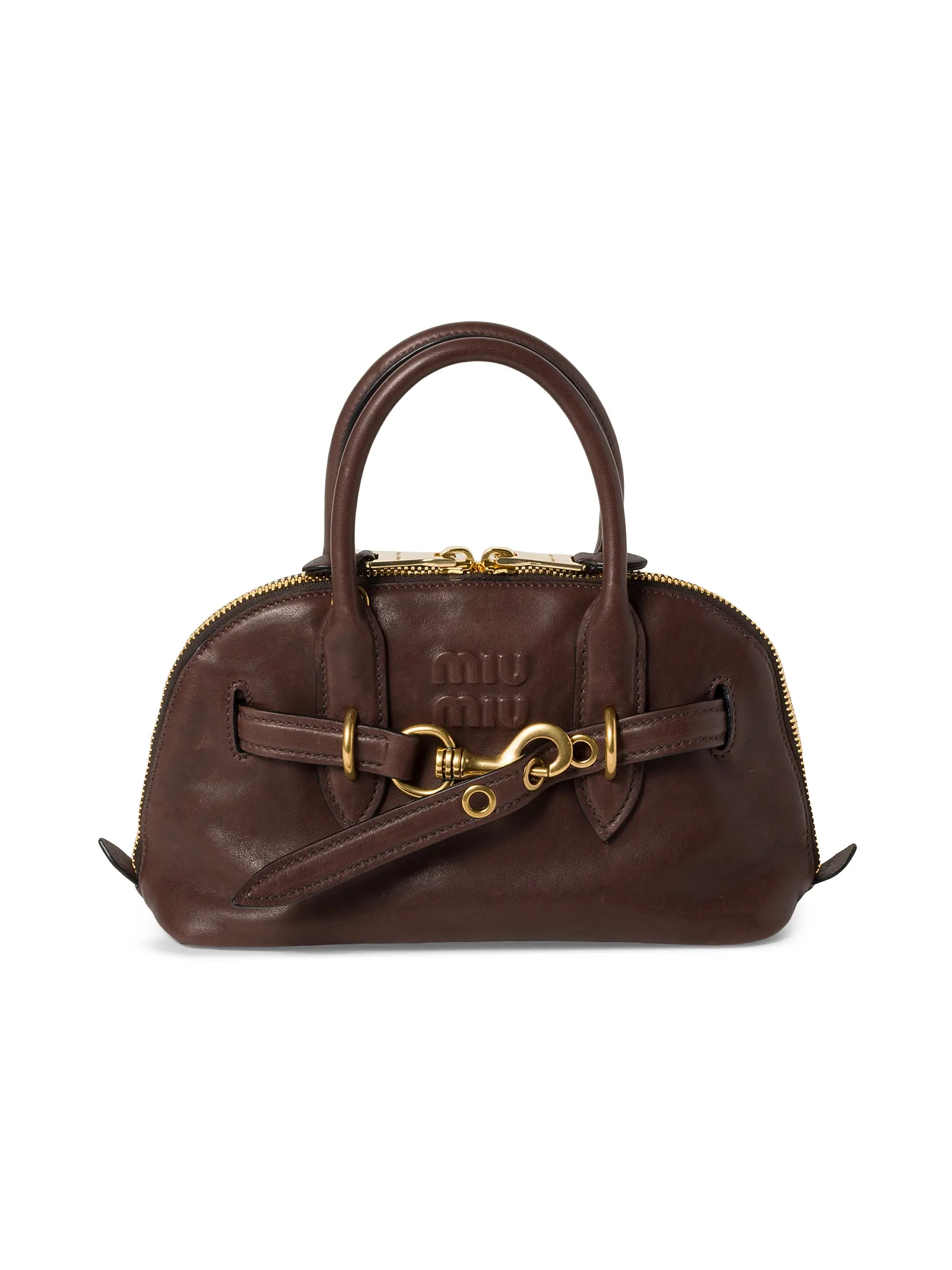 Aventure Nappa Leather Top-Handle Bag | Saks Fifth Avenue