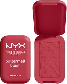 NYX Professional Makeup Buttermelt Powder Blush, Up To 12H Wear, Seamless Blending, Fade and Tran... | Amazon (UK)