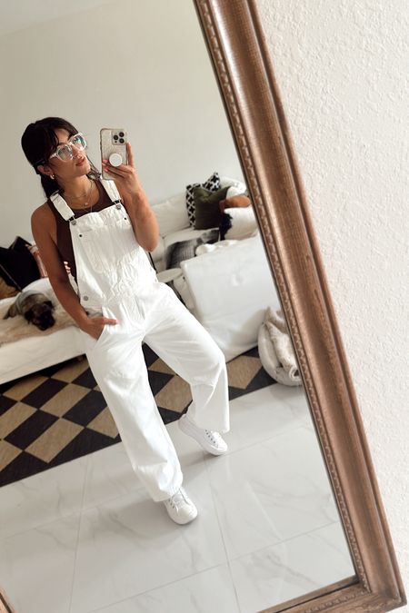 OOTD in my overalls that are $20 off and tank top on sale for $15

White overalls, bag overalls, Amazon fashion, old navy, petite, spring style, casual outfits, concert outfits.

#LTKSpringSale #LTKsalealert #LTKfindsunder50