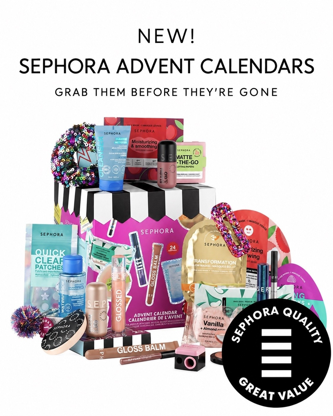 Sephora Advent Calendars are so quick to sell every year! They released them today!

#LTKU #LTKBeauty #LTKNYFW