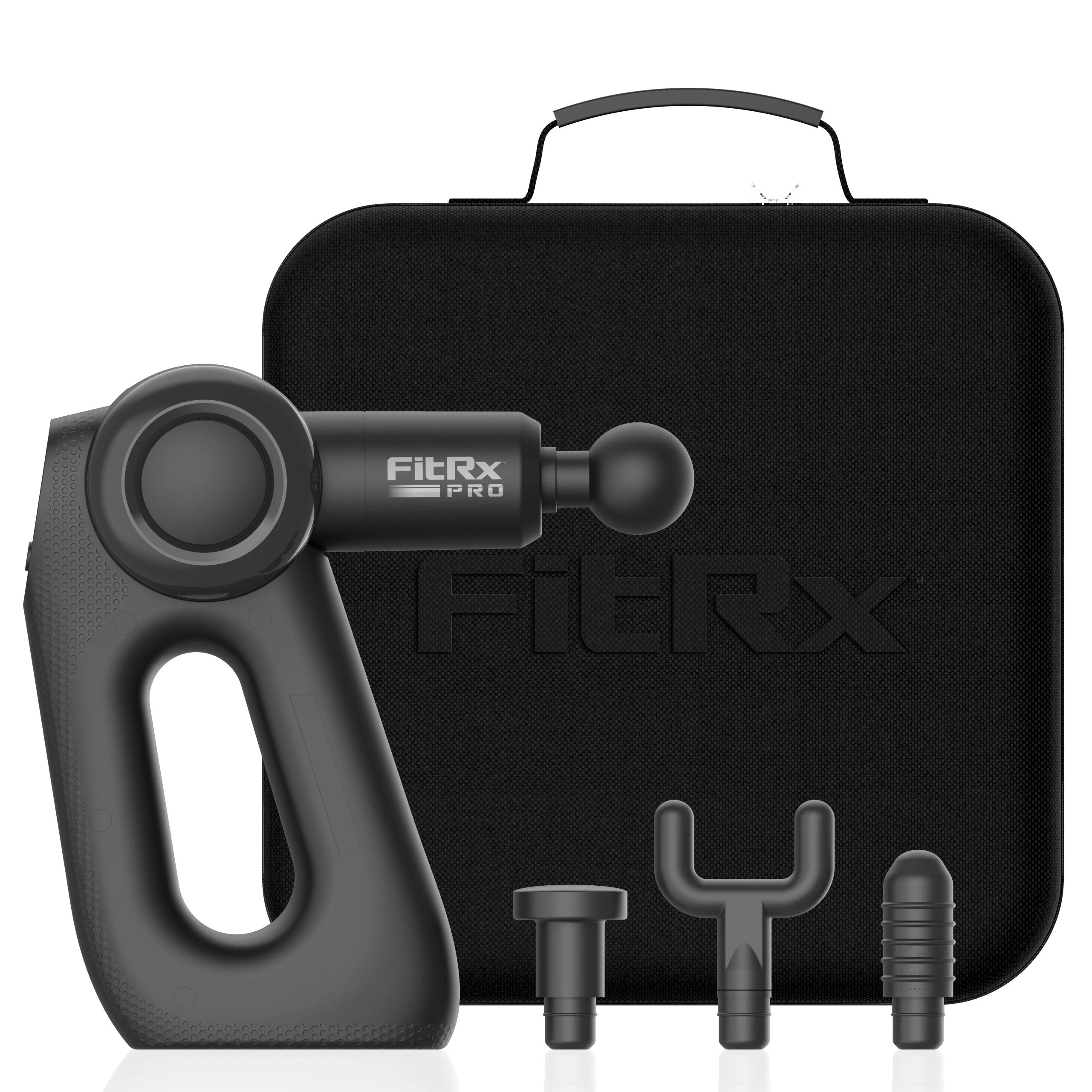 FitRx Pro Massage Gun Handheld Deep Tissue Percussion Massager for Neck & Back Muscle Relief | Walmart (US)