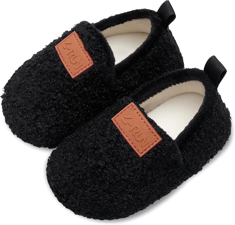 L-RUN Baby Boys Girls Wool Like House Slippers Kids Light Weight Anti-Skid Shoes for Outdoor Indo... | Amazon (CA)