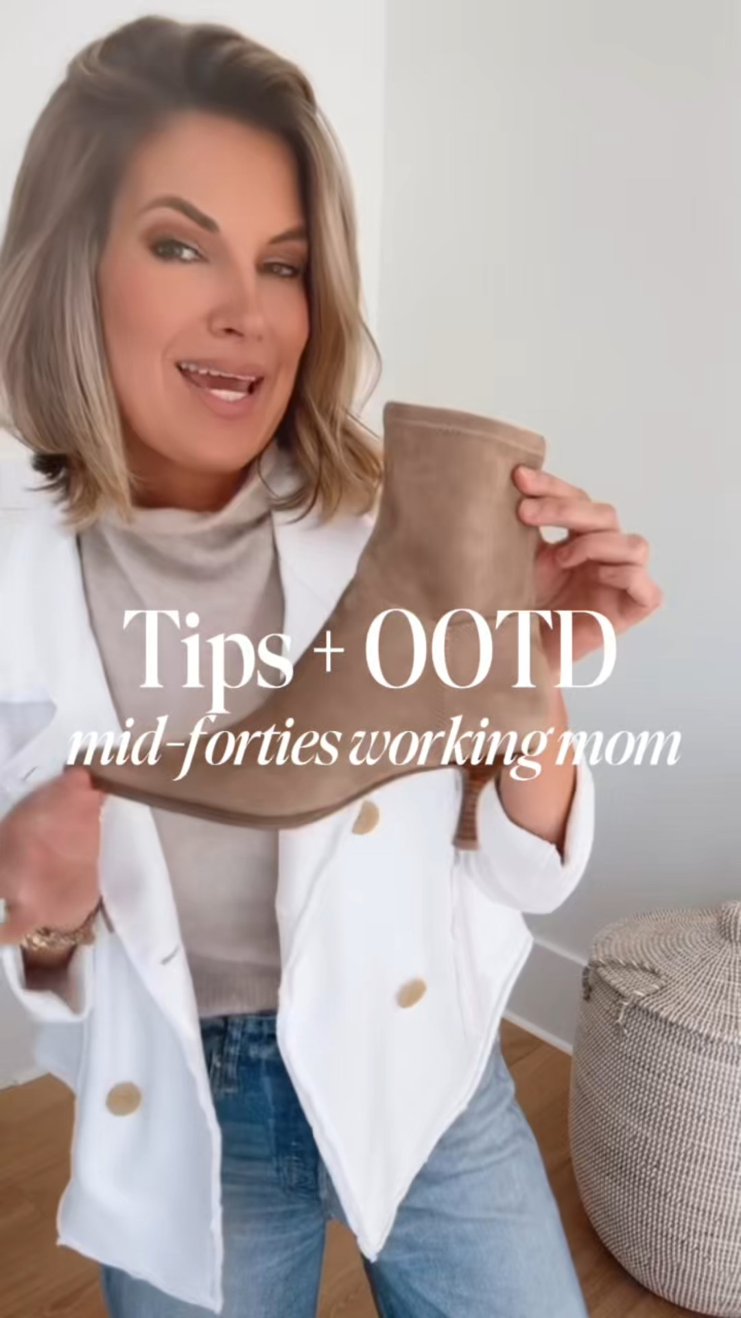 I am 5’11” wearing small tops and 27 sweatshirt jeans. These have a 33” inseam.  I size up .5 in booties to have room for warm socks.  

Sharing other SWEATPANT jeans by the same brand with different inseams.  

#LTKTall #LTKootd #LTKgrwm