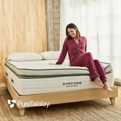 Avocado Green Ultra Plush Mattress - Queen | Avocado Mattress